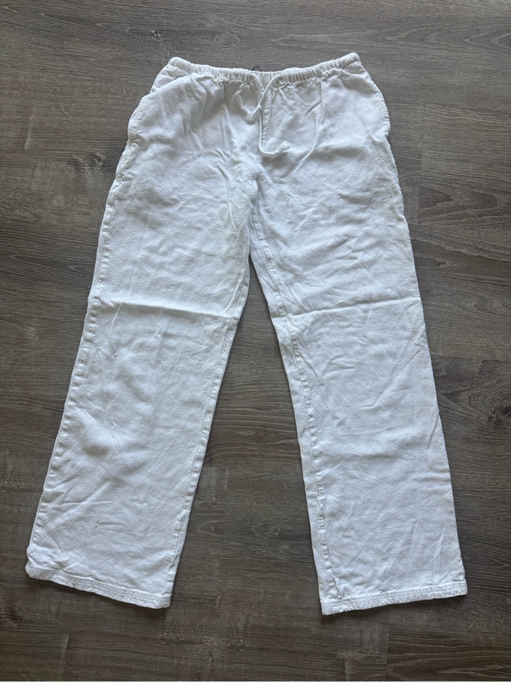 Brandy Melville women’s White Drawstring pants